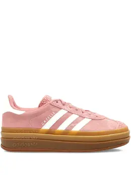 Adidas Gazelle Bold suede three-stripe sneakers 31832717