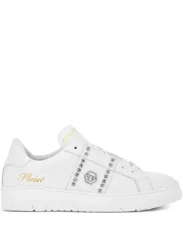 Philipp Plein stud-embellished leather sneakers 29908743