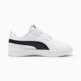 Кеды Puma Rickie V PS, размер 11,5i UK, белый/черный 103761790038