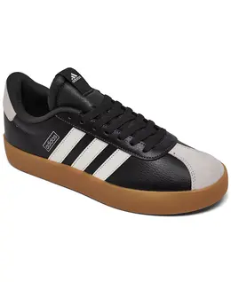 Женские повседневные кроссовки VL Court 3.0 от Finish Line Adidas, черный 18129987 | carbon, white