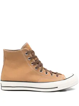 Высокие кеды Chuck 70 из канвы Converse, коричневый 31857650 | коричневый