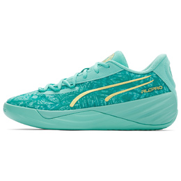 Puma Баскетбольные кроссовки All Pro Nitro Anti Slip с низким верхом, износостойкие, мужские, зеленые 310878-01 | green