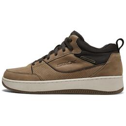 Классические низкие кроссовки для скейтбординга мужские пшеничные Skechers 254014c-wtg | wheat