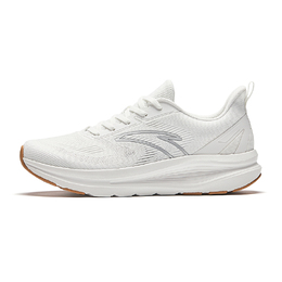 Кроссовки Anta Running Collection с амортизаторами, противоскользящие, низкие, мужские, белые 112435505r-3 | papyrus white/silver