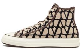 Высокие кеды с круглым носком Valentino 2y0s0h01rwc6zn
