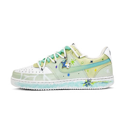 Nike Кроссовки Court Vision 1 Coverage с низким верхом, противоскользящие и износостойкие, мужские, желто-зеленые dh2987-101(team332-烟花绽夏） | yellow green