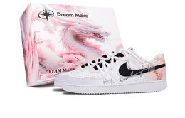 Nike Кроссовки для скейтбординга Court Vision 1 Diana Rose с противоскользящим покрытием, износостойкие, низкие, мужские, фиолетово-розовые dh2987-101(team350-男款戴安娜玫瑰-礼盒) | diana rose