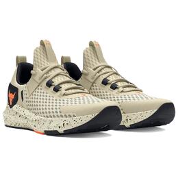 Project Rock BSR 4 Дышащие низкие кроссовки для тренировок мужские бежево-черные Under Armour 3027344-200 | beige black