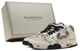 Nike Кроссовки Air Trainer 1 с противоскользящим покрытием, износостойкие, мужские, бежево-черные fb8066-100(teamh-男款麦吉s-box) | beige black