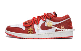 Jordan Баскетбольные кроссовки Air 1 Vintage, низкие, мужские, красные, белые fj3459-160(team59-男款正红二) | red white