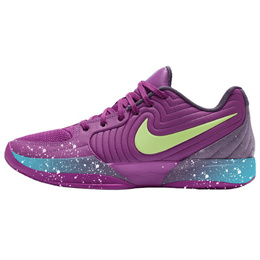 Nike Баскетбольные кроссовки Ja Morant 2, низкие, синие, мужские fd7327-500（team187-莫兰特实战战神） | premium mismatched purple