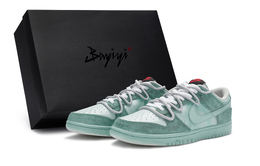 Nike Кроссовки для скейтбординга Dunk Low Top, мужские, мятно-зеленые dv0827-100(team80-男款绿茵草地s-box)
