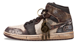 Jordan Баскетбольные кроссовки Air 1 Mid-Top Vintage, мужские, цвет: земляной коричневый fz4359-200（team215-旷野） | coffee brown