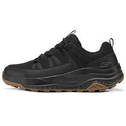 Низкие повседневные кроссовки мужские черные Skechers 118123-bbk | black