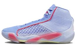 Кроссовки Air 38 'Light Marine' Jordan, синий/красный dz3356-500 | blue red