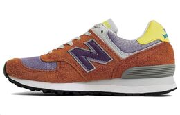 Кроссовки 576 MiUK Apriot Limeade New Balance, коричневый/желтый ou576cpy | brown yellow