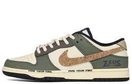 Nike Кроссовки для скейтбординга Dunk Anti Slip, износостойкие, низкие, мужские, зеленые dd1391-100(team94-粘土玩偶) | olive