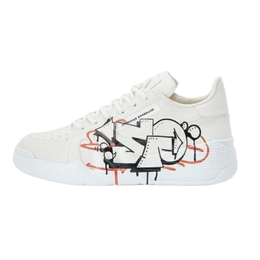Низкие кеды с принтом Talon Graffiti Giuseppe Zanotti, белый ru30031002 | white