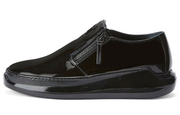 Кроссовки на молнии с лакированной отделкой Conley Giuseppe Zanotti, черный iu30005001 | black