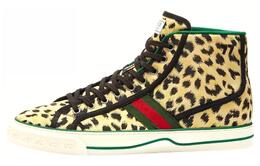 Gucci Кроссовки Tennis 1977 High top Skateboard Shoes Men's Yellow Black 625807 2d310 2070 | yellow/black