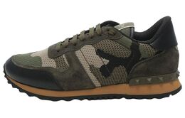 Valentino Кроссовки Knit Rockrunner 'Camouflage' 2y2s0723qrk31r(yc)