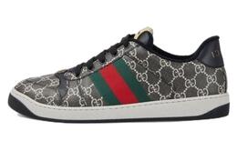 Gucci Кроссовки Screener 'GG Supreme Black Grey' 763525 facmi 8444 | black gray