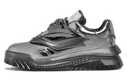 Versace Кроссовки Odissea Caged Rubber Medusa, цвет металлик серый 1004524-1a02259_1e550 | gray