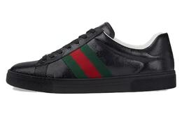 Gucci Кроссовки Ace 'GG Crystal Canvas Black' 760775 facrf 1163 | black