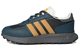 Adidas Низкие повседневные кроссовки RETROPY с противоскользящим покрытием, мужские, сине-желтые id6144 | blue yellow