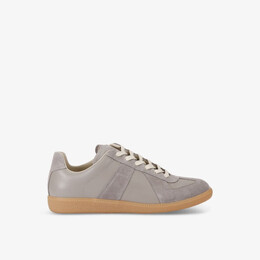 Низкие кроссовки из натуральной кожи Maison Margiela, коричневый r04327612 | taupe