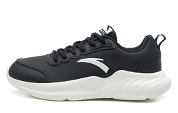 Кроссовки Anta Running Collection с низким дышащим противоскользящим верхом, мужские, черно-белые 912345527-5 | black white