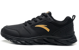 Кроссовки Anta Running Collection с низким верхом, противоскользящие, износостойкие, мужские, черно-золотые 912355581-11 | black gold