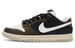 Nike Кроссовки для скейтбординга Dunk 811 Manufacturing с противоскользящим покрытием, износостойкие, низкие, мужские, цвета хаки, коричневые, черные dv0827-100(team80-男款黑咖啡)