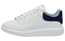 Alexander McQueen Кроссовки Oversized Double Heel White Navy Light Blue 705060wie9a8727 | white