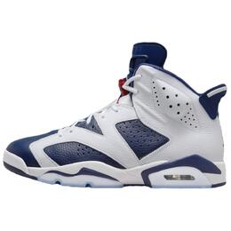 Кроссовки Air 6 Retro 'Olympic' Jordan, белый/синий ct8529-164 | white blue