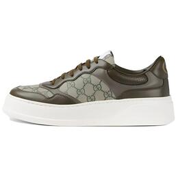 Gucci Кроссовки Gg Supreme «Бежево-зеленые» 669582 upga0 3350 | beige green
