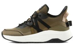 Armani Exchange Низкие повседневные кроссовки AE, мужские, зеленые xux187xv7741q482 | green