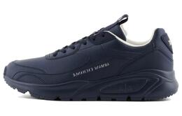 Массивные кроссовки с тисненым логотипом Armani Exchange, темно-синий xux121xv768100920 | dark blue