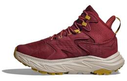 Hoka One One Кроссовки Anacapa Shock Absorbers с противоскользящим покрытием, износостойкие, средней высоты, мужские, темно-красные 1141633 cotn | dark red