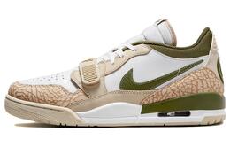 Кроссовки Legacy 312 Low Psg Paris Saint Germain Jordan, белый/коричневый/зеленый fz4358-100 | white brown green