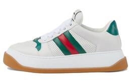 Gucci Кроссовки Web Screener 'White Green Red' 771457 aac0s 9063 | white