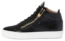 Кроссовки Kris Woven из кожи Giuseppe Zanotti, черный rm40008001 | black