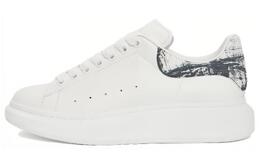 Оверсайз кроссовки на шнуровке Alexander McQueen, белые 782463wie9p9061 | white