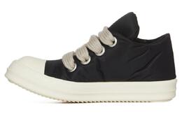 Rick Owens Кроссовки Jumbo Lace Recycled Puffer Low Black Milk SS24 du01d1819brw2-9811 | black