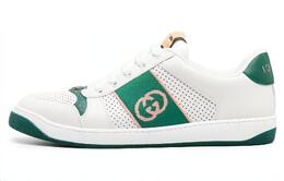 Gucci Кроссовки Screener 'Interlocking G White Green' 765054 aacv8 9053 | white green