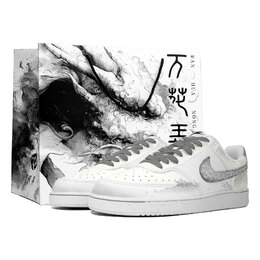 Кроссовки для скейтбординга Court Vision 1, мужские, низкие, серебристые Nike, белый dh2987-101(team113-银龙竞跃s-box) | white