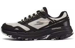 Амортизирующие износостойкие низкие кроссовки для бега мужские умбра Skechers 220754-tnbk | umber