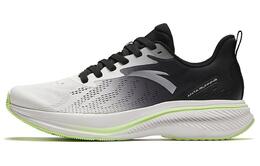 Кроссовки Anta Running Collection с низкой амортизацией, износостойкие, повседневные, мужские, белые, черные 112425534-3 | papyrus white/basic black