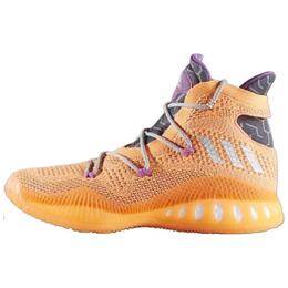 Adidas Баскетбольные кроссовки Crazy Explosive Primeknit с амортизацией, износостойкие, высокие, мужские, оранжево-черные bb8370 | orange black