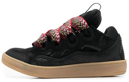 Lanvin Кроссовки Leather Curb Black Gum fm-skrk11-drlx-a2210 | original shoe box included